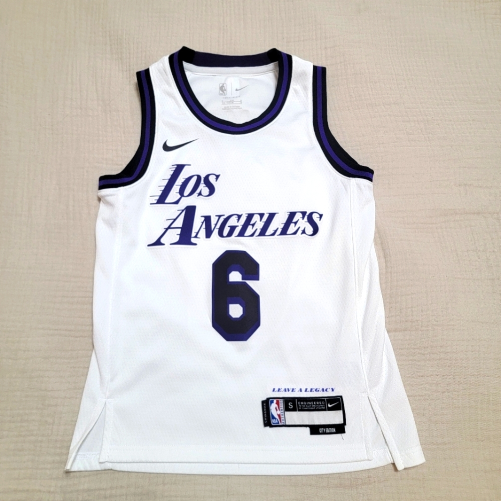 Nike DriFit LeBron James Los Angeles Lakers City Edition Jersey